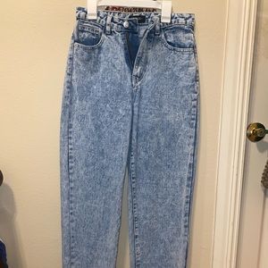 Nasty Gal mom jeans.